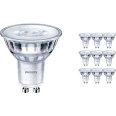 Philips gu10 25 w Philips Fordelspakke 10x Corepro LEDspot GU10 PAR16 2.7W 215lm 36D 827 ekstra varm hvid erstatter 25W