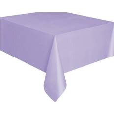 Morado Paños y Tejidos Unique de Plástico - 2.74 m x 1.37 m - Lavanda Mantel Morado