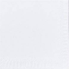 Duni kaffeserviet 1-lags 1/4 fold papir 24x24 cm hvid