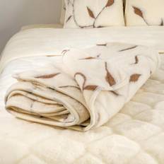 Textiles Native Natural Merino Wool Blanket 220x200 Blankets