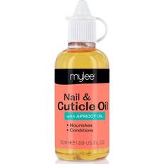 Mylee Apricot Nail & Cuticle Oil 50ml, Hydrating Nourishing Cuticle Conditioner