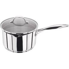 Stainless Steel Sauce Pans Stellar 7000 Draining with lid 20 cm