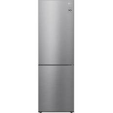 Touch Display Fridge Freezers LG GBB61PZJEC Stainless Steel