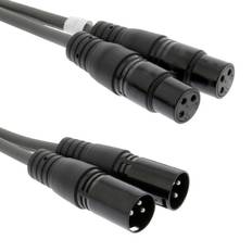 Xlr mic 1.5m Twin 3 XLR Mic