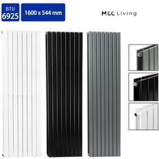 White Panel Radiators MCC Direct 1600x544 Double MCC Vertical Designer Central