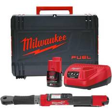 12.0 V Impact Wrench Milwaukee M12 ONEFTR12 Cordless Torque Wrench, 16.9Nm- 203.4Nm, 0.5 in Drive, 1 Cordless