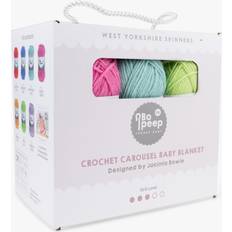 Soins Bébé Crochet Carousel Baby Blanket Kit