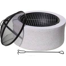 Mgo Cylo Magnesia Round Fire Bowl Basket