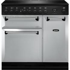 Aga Piano De Cuisson Masterchef Deluxe 90 Induction Gris Perle MDX90EIPAS Gris