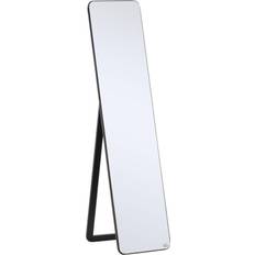 Black Floor Mirrors Homcom 37x43x156cm Floor Mirror 37x156cm