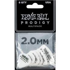 Ernie Ball 2.0mm White Multipack Prodigy Picks 6-pack