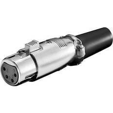 4 pin xlr Goobay 11960 XLR 4 Pin Mono Adapter