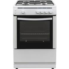 60cm - White Gas Cookers Essentials CFSG60W18 White