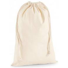 Westford Mill (S, Natural) Premium Cotton Stuff Bag