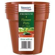 Stax 4" Pack Of 5 Flower Pots Flower