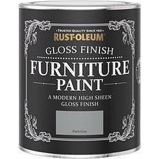 Paint Rust-Oleum Gloss Paint Pitch Grey 0.75L