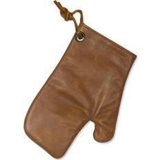 Cuir Maniques Dutchdeluxes Oven Glove Vintage Camel Pot Holders Brown