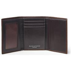 Aspinal of London Full-Grain Leather Brown Trifold Wallet