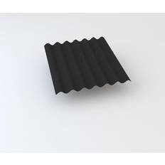 Sort Bølgede plaststage Cembrit Sort, Grå, Blå bølgepl B9smax 1167x1180mm FK model