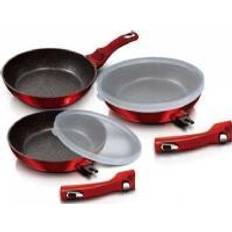 OF 3 GRANITE PANS