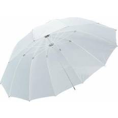 Verlichting en studio apparatuur Falcon Eyes Flitsparaplu UR-T86T Diffuus Wit 216 cm