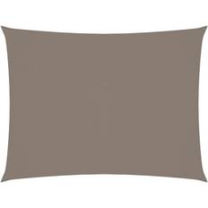 Zonneschermen vidaXL Zonnescherm Rechthoekig 2x3.5 m Oxford Stof Taupe