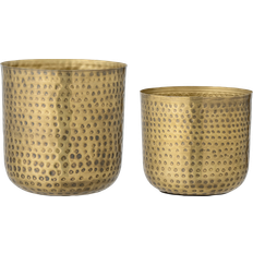 Flowerpot brass Bloomingville Bobie Brass Flowerpot