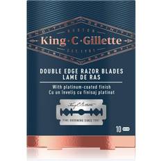 Barbertilbehør Gillette King Double Edge Razor Blades Nahradni ziletky 10 ks