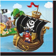 Servetter Pirater 20-pack