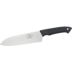 Fällkniven Knivar Fällkniven K2 White Whale kökskniv blad, Santoku modell handtag.