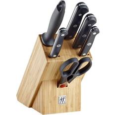 Zwilling Blocs couteaux Zwilling Gourmet 7-pcs Bloc de couteaux Nature