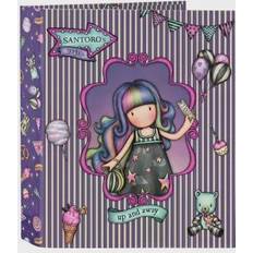 Lilla Penalhus Safta Ringbind Gorjuss Up and away Lilla A4 (27 x 33 x 6 cm)