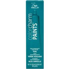 Teal hair dye Wella 2 Oz. Color Charm Paints Semi-Permanent Hair Color In Teal Teal