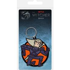 The Witcher Geralt Rubber Nyckelring
