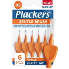 Plackers Interdentalbørste 0.45 mm XS 6 stk