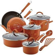 Rachael Ray Cucina Cookware Set with lid 12 Parts