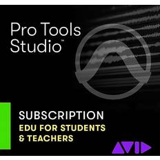 Office Software Avid Tools Studio 1-Year Subscription Updates And Support For Students/Teachers (Educational Pricing) One-Time Payment