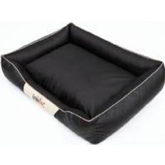 Hobbydog Perfect Imperial Bed Black leatherette R1