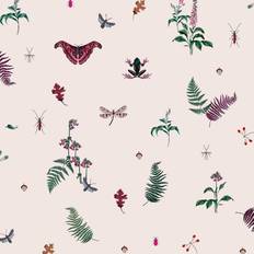 Joules Midnight Beasts Blush Crème Wallpaper