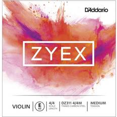 Accessori Musicali D'Addario Zyex Series Violin E String 4/4 Size Medium