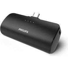 Philips DLP2510C/03 powerbank Lithium-Ion (Li-Ion) 2500 mAh Trådløs opladning Sort