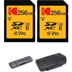 Kodak SDXC 256GB UHS-II U3 V90 Ultra Pro Memory Card