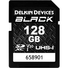 Delkin black Delkin BLACK 128GB UHS-I V30 U3 90MB/s SDXC Card