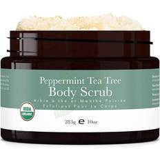 Beauty By Earth Body Scrub Peppermint Tea Tree Sugar Scrub Hydrating Exfoliating Body Scrub
