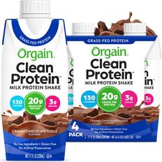 Vitamins & Supplements Orgain Grass Fed Clean Protein Shake, Creamy Chocolate Fudge