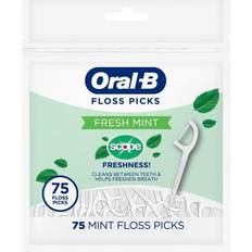 Oral-B B Burst of Scope Floss Picks, Fresh Mint, Pack