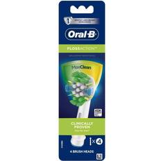 Oral b replacement Oral-B FlossAction Replacement Electric Toothbrush Head, 4ct
