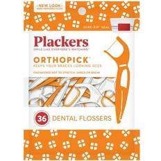 Plackers Orthopick Dental Designed Soft Fold-Out Toothpick Super Seal