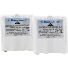 Cheap Walkie Talkies Midland AVP8 4.8V 600 mAh Rechargeable NiMH Battery, 2-Pack