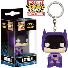 Wallets & Key Holders Funko Batman 75th Anniversary Purple Batman Pop! Vinyl Keychain